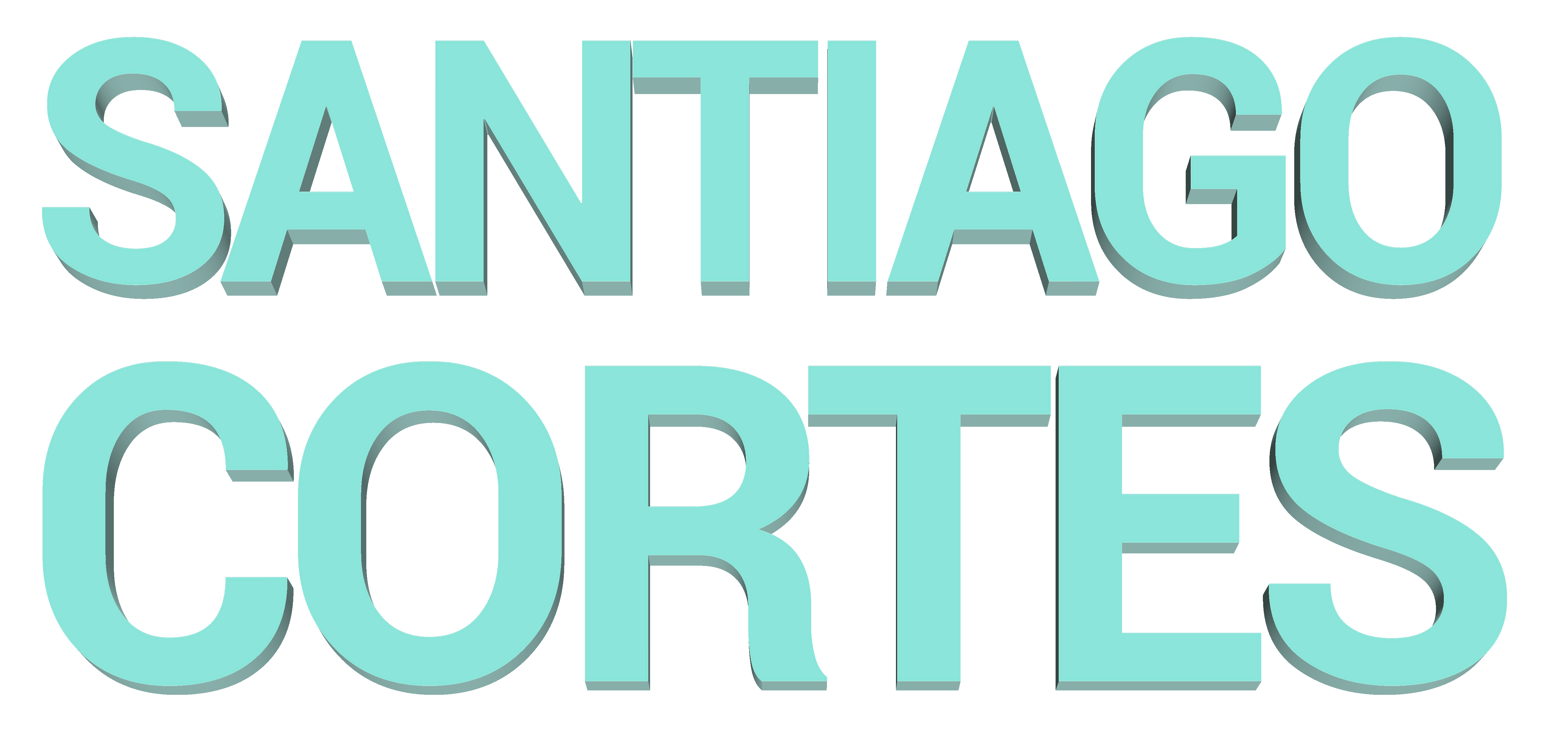 Santiago Cortes official logo for Swiss DJ and music producer