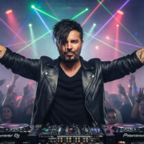 Santiago Cortes – Swiss DJ and Music Producer 2025 press photo. Santiago Cortes DJ and music producer official press photo 2025